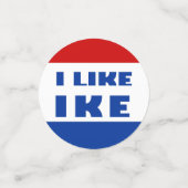 Ik hou van Ike Confetti (Kleine voorkant)