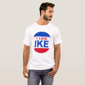 Ik hou van Ike T-Shirt (Voorkant volledig)