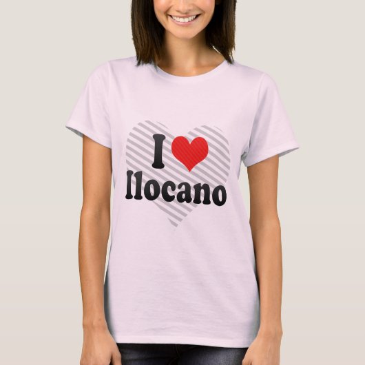 Ik hou van Ilocano T-shirt (Voorkant)