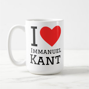 Ik hou van immanuel kant koffiemok