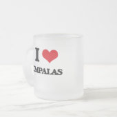 Ik hou van Impalas Matglas Koffiemok (Voorkant links)