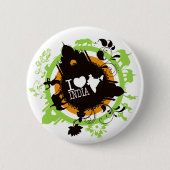 ik hou van india badges ronde button 5,7 cm (Voorkant)