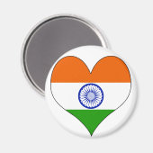 Ik hou van India Magneet (Voorkant / Achterkant)