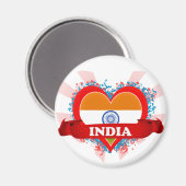 ik hou van india magneet (Voorkant / Achterkant)