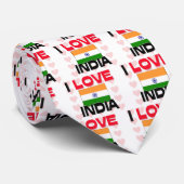 Ik hou van India Stropdas (Opgerold)
