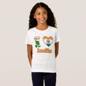 Ik hou van India T-shirt (Voorkant volledig)