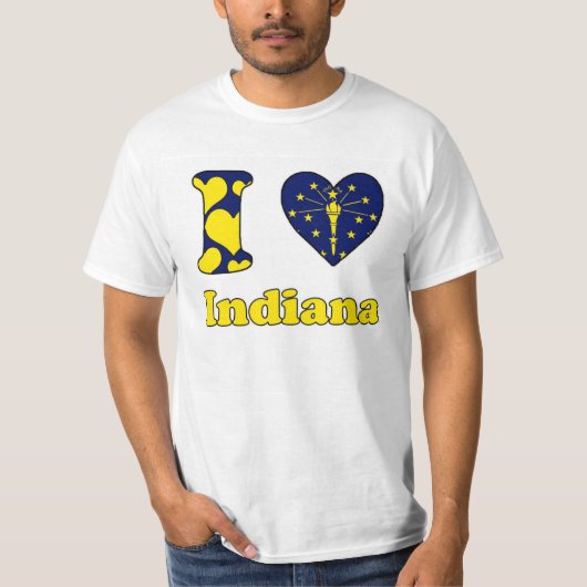 Ik hou van Indiana T-shirt (Voorkant)