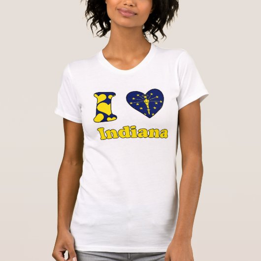 Ik hou van Indiana T-shirt (Voorkant)