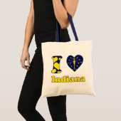 Ik hou van Indiana Tote Bag (Voorkant (product))