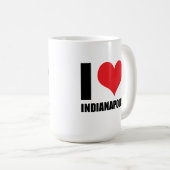 Ik hou van Indianapolis Koffiemok (Voorkant rechts)