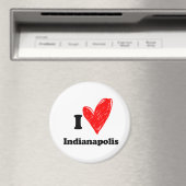 Ik hou van Indianapolis Magneet (Insitu (Vaatwasser))