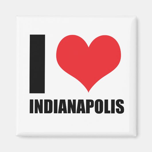 Ik hou van Indianapolis Magneet (Voorkant)