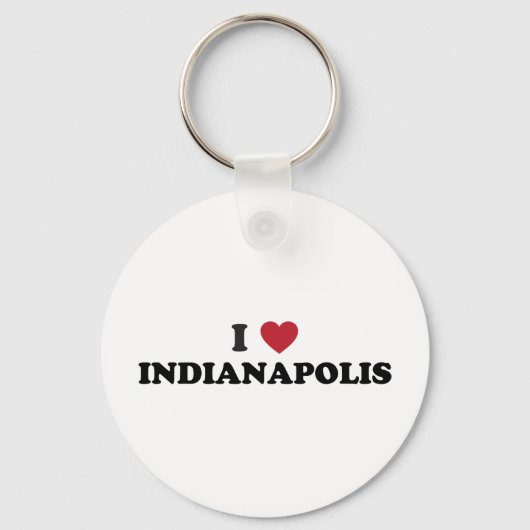 Ik hou van Indianapolis Sleutelhanger (Voorkant)