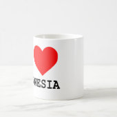 Ik hou van Indonesië - koffie-Mok Koffiemok (Center)