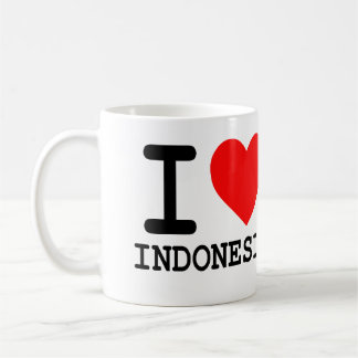 Ik hou van Indonesië - koffie-Mok Koffiemok