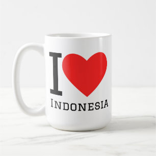 Ik hou van Indonesië Koffiemok