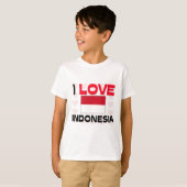 Ik hou van Indonesië T-shirt (Voorkant volledig)