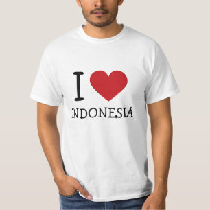 Ik hou van Indonesië T-shirt