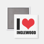 Ik hou van Inglewood Magneet (Voorkant / Achterkant)