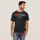 Ik hou van Intercourse Pennsylvania Keystone State T-shirt (Voorkant volledig)