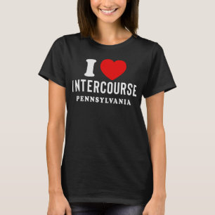 Ik hou van Intercursus Pennsylvania T-shirt