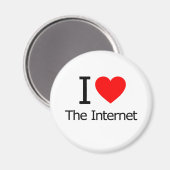 Ik hou van internet magneet (Voorkant / Achterkant)