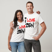 Ik hou van inzen t-shirt (Unisex)