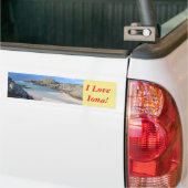 Ik hou van Iona! Bumpersticker (Op Truck)