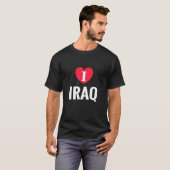 Ik hou van Iraaks vaderland T-shirt (Voorkant volledig)