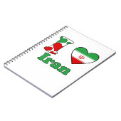 Ik hou van Iran Notitieboek (Linkerzijde)