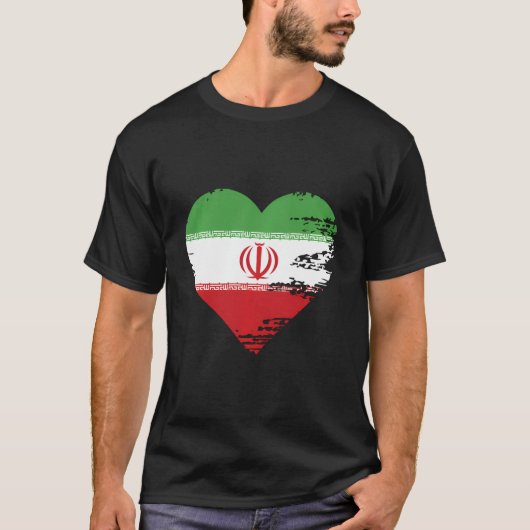 Ik hou van Iran Persia T-shirt (Voorkant)