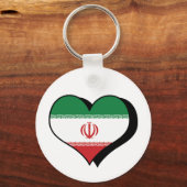 Ik hou van Iran Sleutelhanger (Voorkant)