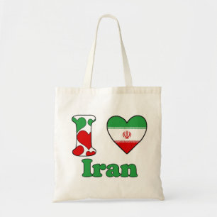 Ik hou van Iran Tote Bag