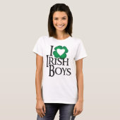 Ik hou van Irish Boys T-shirt (Voorkant volledig)