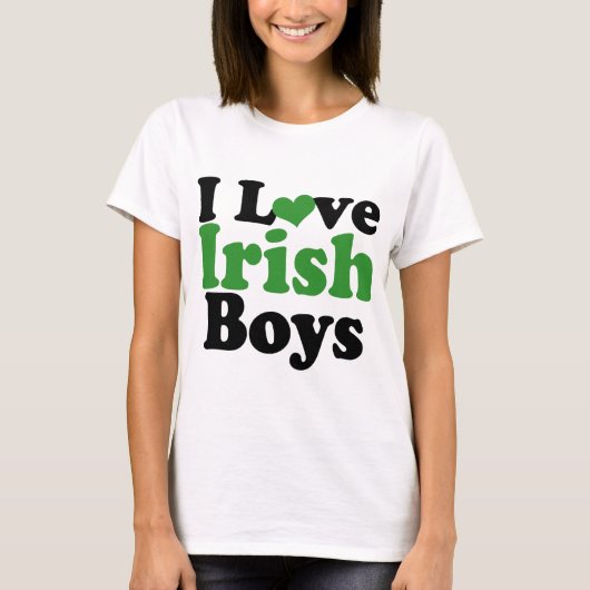 Ik hou van Irish Boys T-shirt (Voorkant)