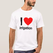 Ik hou van irrigatie t-shirt (Voorkant)