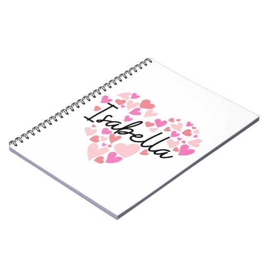 Ik hou van Isabella Notitieboek (Linkerzijde)