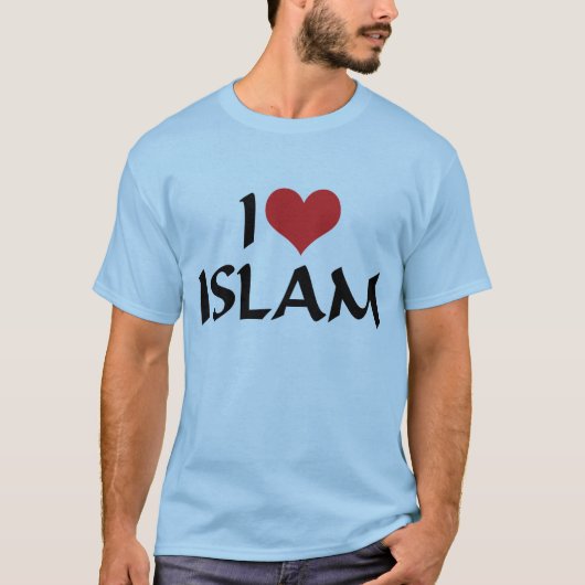 Ik Hou Van Islam T-Shirt (Voorkant)
