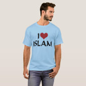 Ik Hou Van Islam T-Shirt (Voorkant volledig)