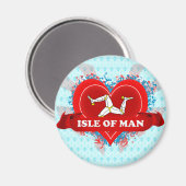  Ik hou van Isle of Man Magneet (Voorkant / Achterkant)