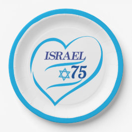 Ik hou van Israël 75 Jubileum, Onafhankelijkheidsd Papieren Bordje