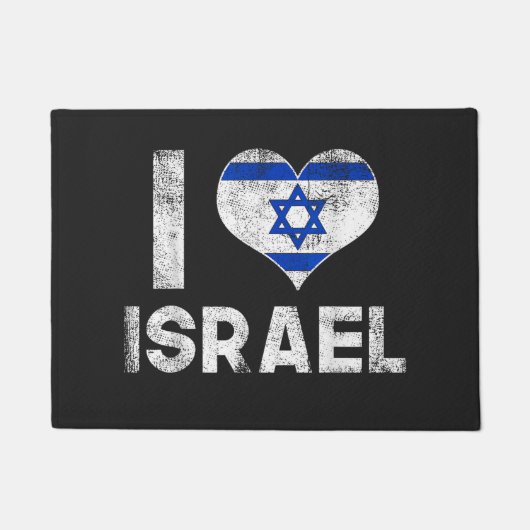 Ik hou van Israël Deurmat (Voorkant)