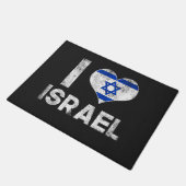 Ik hou van Israël Deurmat (Schuin)