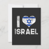 Ik hou van Israël Kaart (Voorkant)