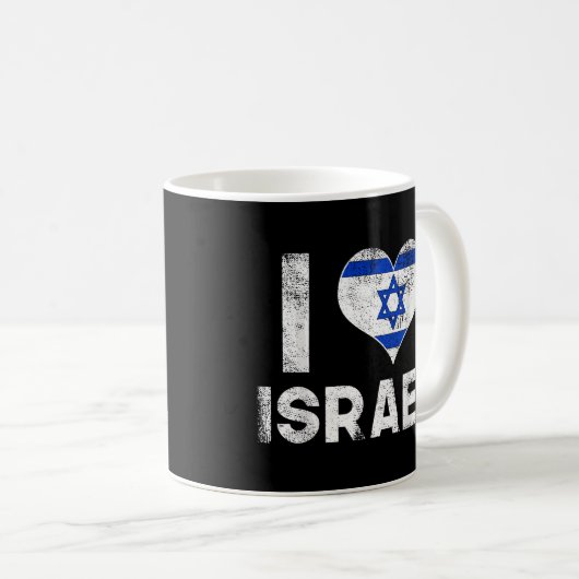Ik hou van Israël Koffiemok (Voorkant rechts)