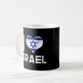 Ik hou van Israël Koffiemok (Voorkant links)