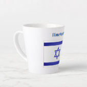 Ik hou van Israël Latte Mok (Linkerhoek)