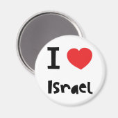 Ik hou van Israël Magneet (Voorkant / Achterkant)