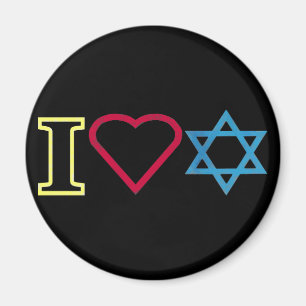 Ik hou van Israel Magnet