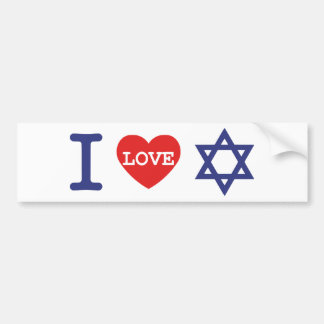 Ik hou van Israël | Sticker